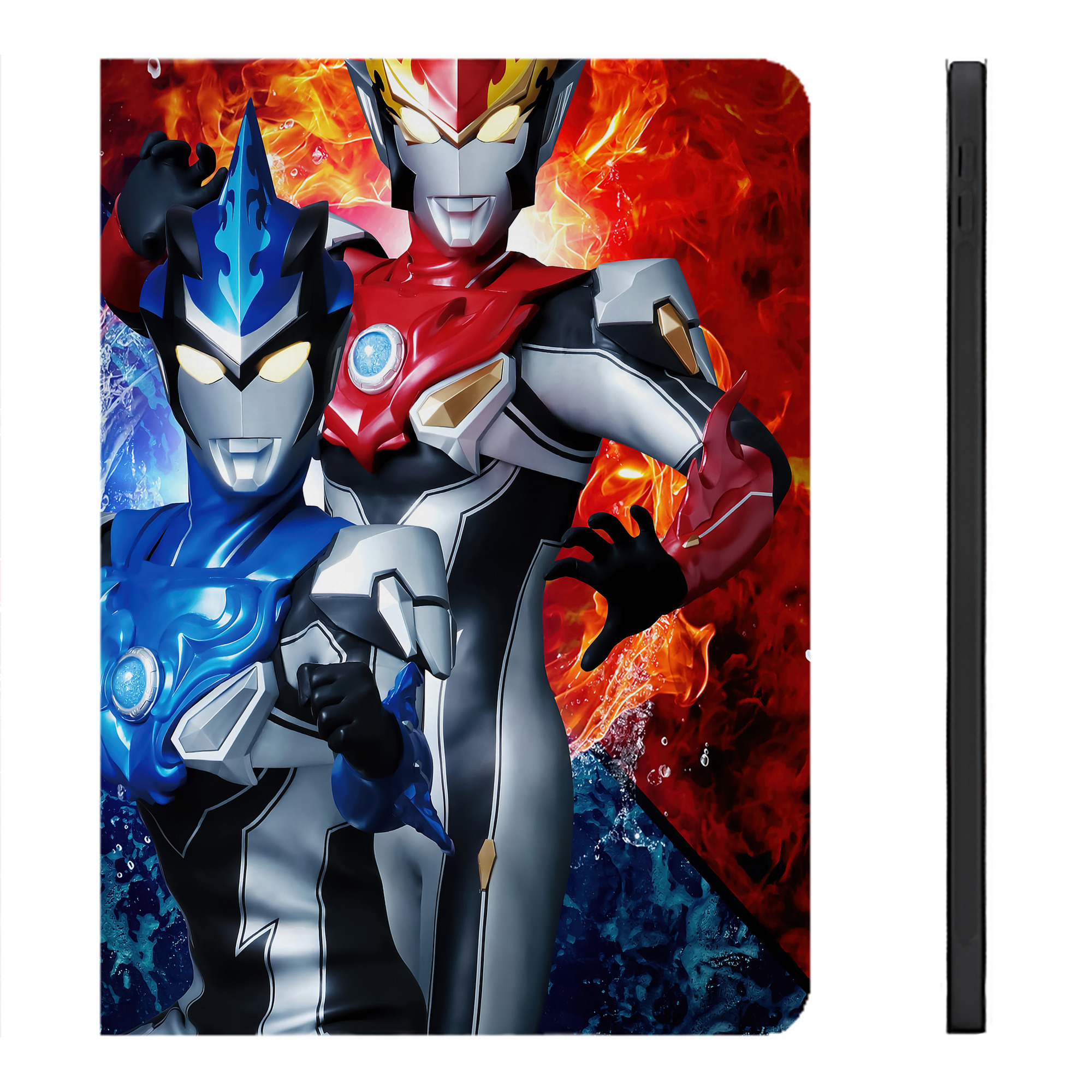 （画像用） ウルトラマン Ultraman IPadケース ペンホルダー付き ブックスタイルデザイン